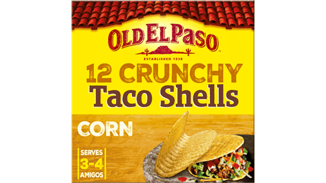 Crunchy Taco Shells Mexican Food Old El Paso